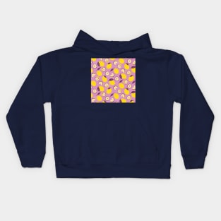 Lillac Summer Lemons Kids Hoodie